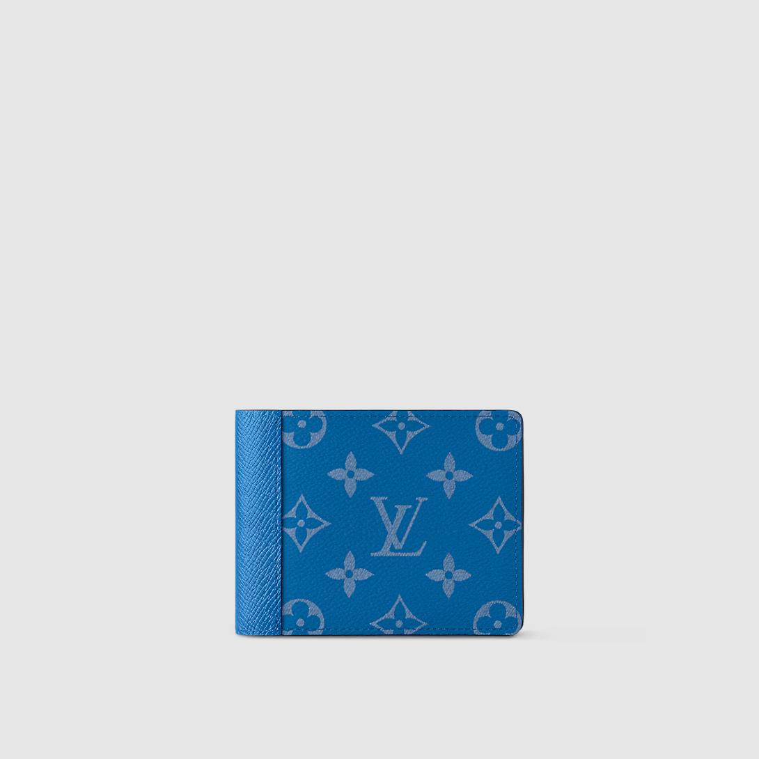 Ví Louis Vuitton Multiple Wallet Taigarama Nam Xanh Dương